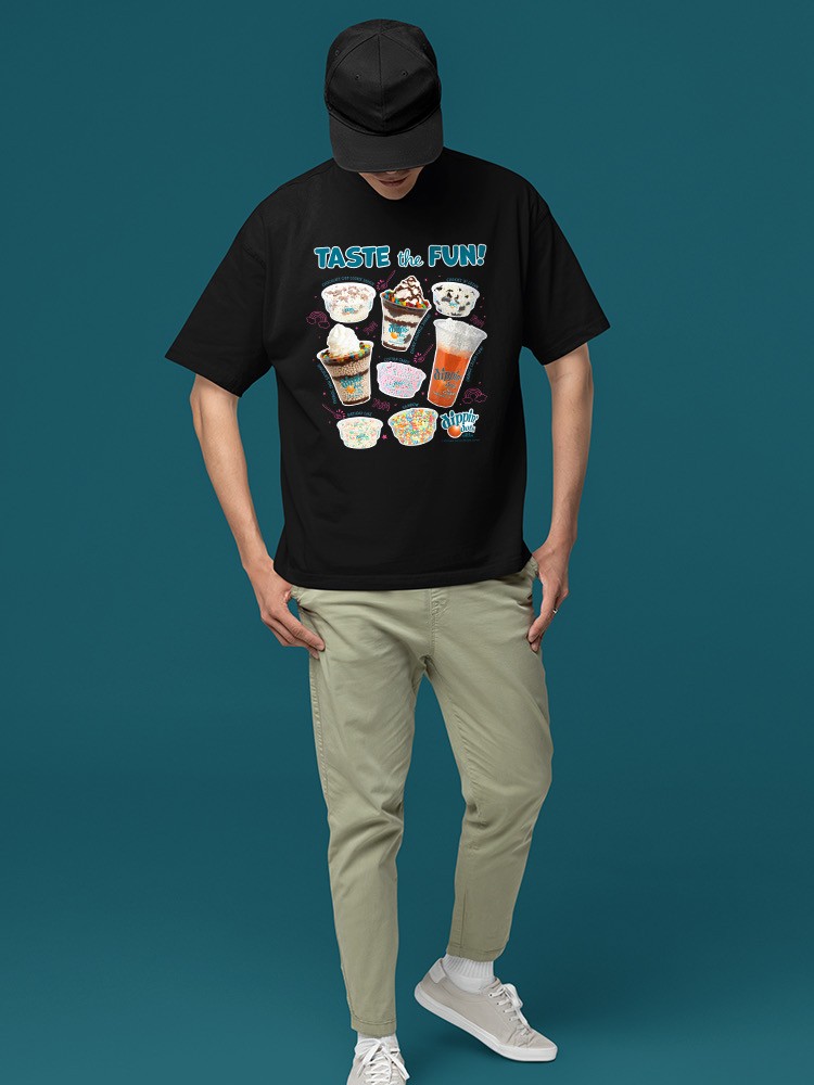 Dippin' Dots Variety Tee - Ice Cream Flavors Graphic Men's T-shirt gallery