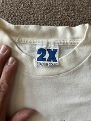 Vintage Deadstock 55 Chevy Single Stitch, X-Large Measurements in Description