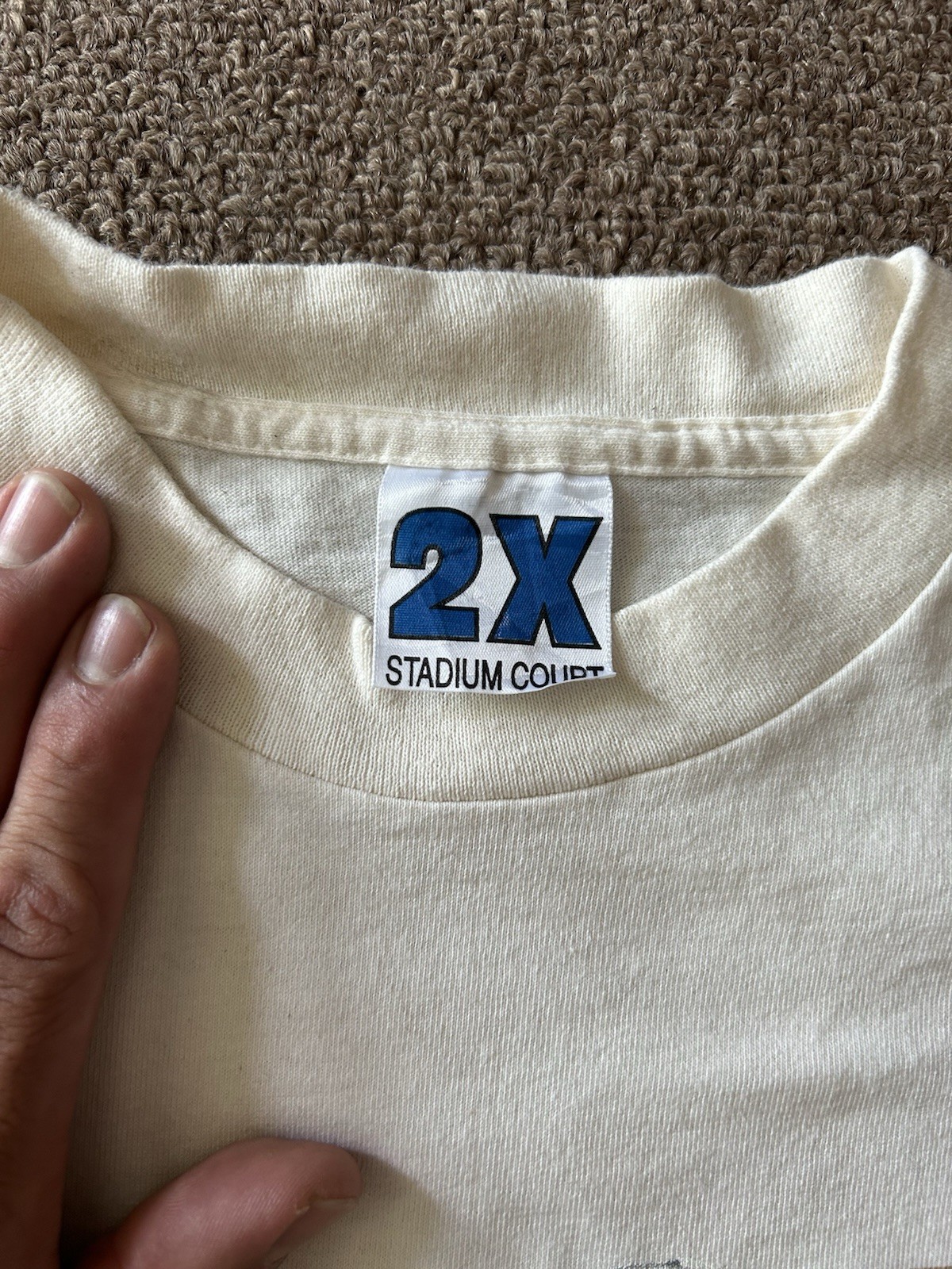 Vintage Deadstock 55 Chevy Single Stitch, X-Large Measurements in Description gallery