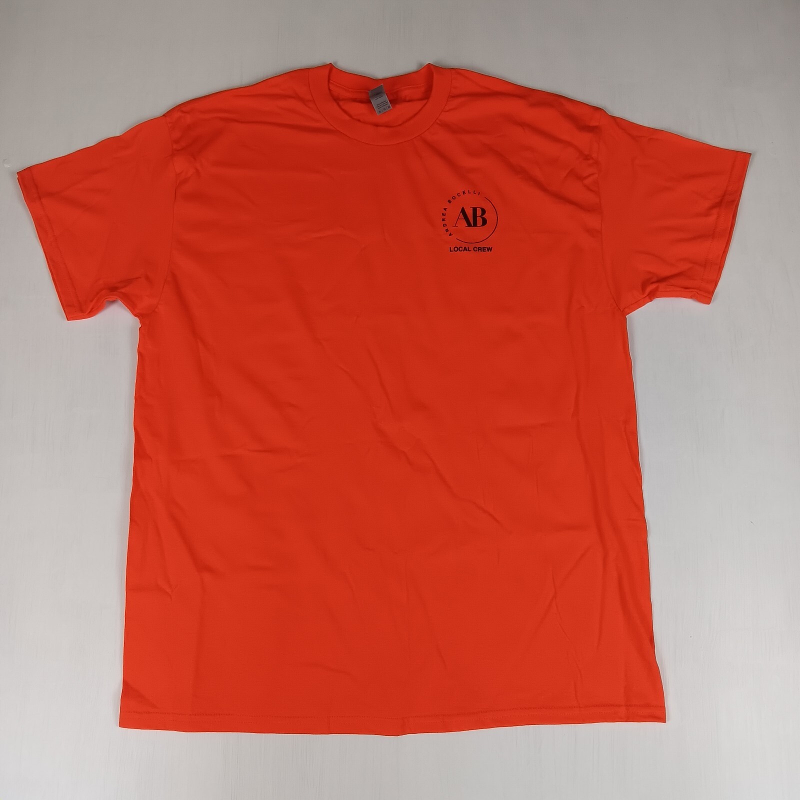 Andrea Bocelli Working Local Crew T-Shirt XL Milwaukee Iconic Italian Tenor gallery
