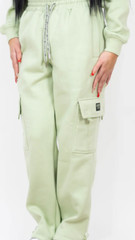FB County Baggy Heavyweight Cargo Pink Sweatpants Pant Pants Fleece