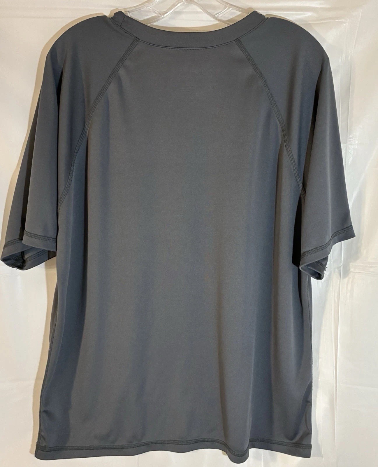 Kanu Surf Shirt Men’s L Dark Gray Short Sleeve Summer Ocean Beach Swim Top gallery
