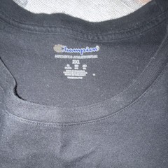 Champion Authentic Athleticwear Men’s 2XL Black Graphic Logo T-Shirt