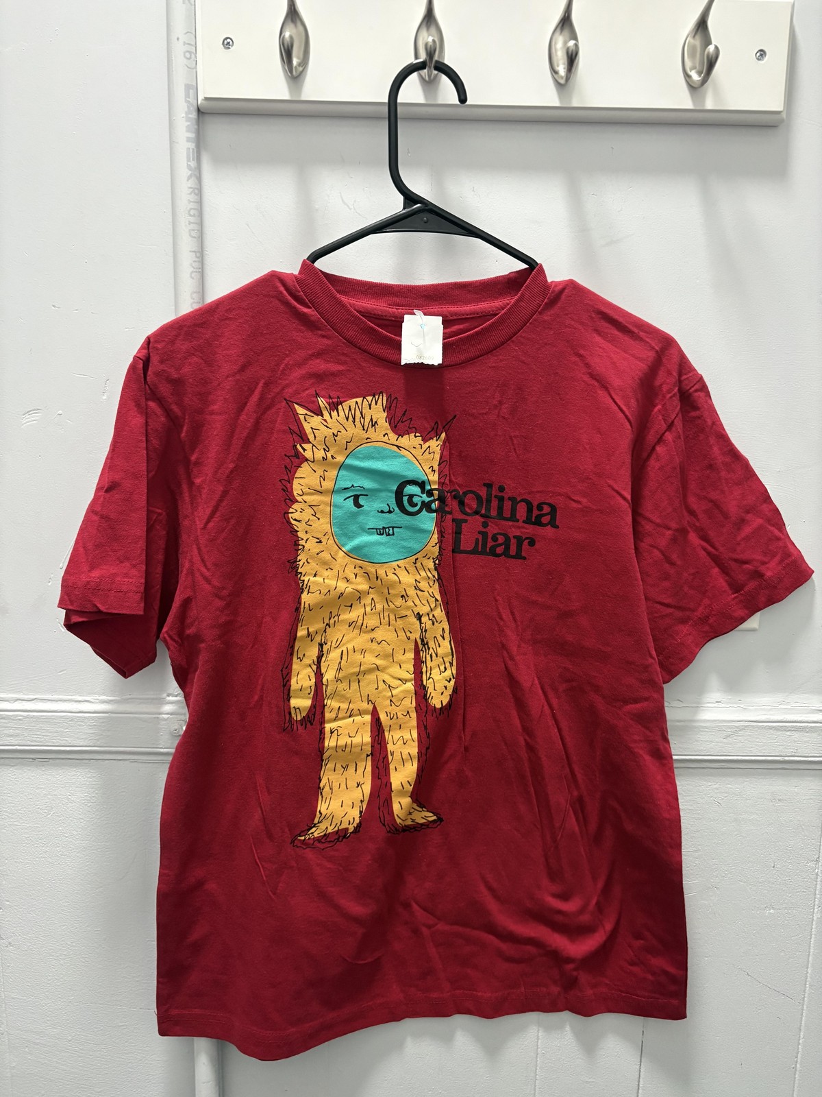 Carolina Liar Shirt Mens Small Red Monster Graphic Band Music Tee The Core gallery