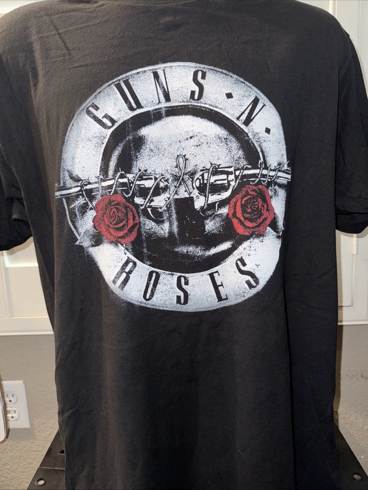 Official Guns N Roses Large 2023 North America Tour Shirt New