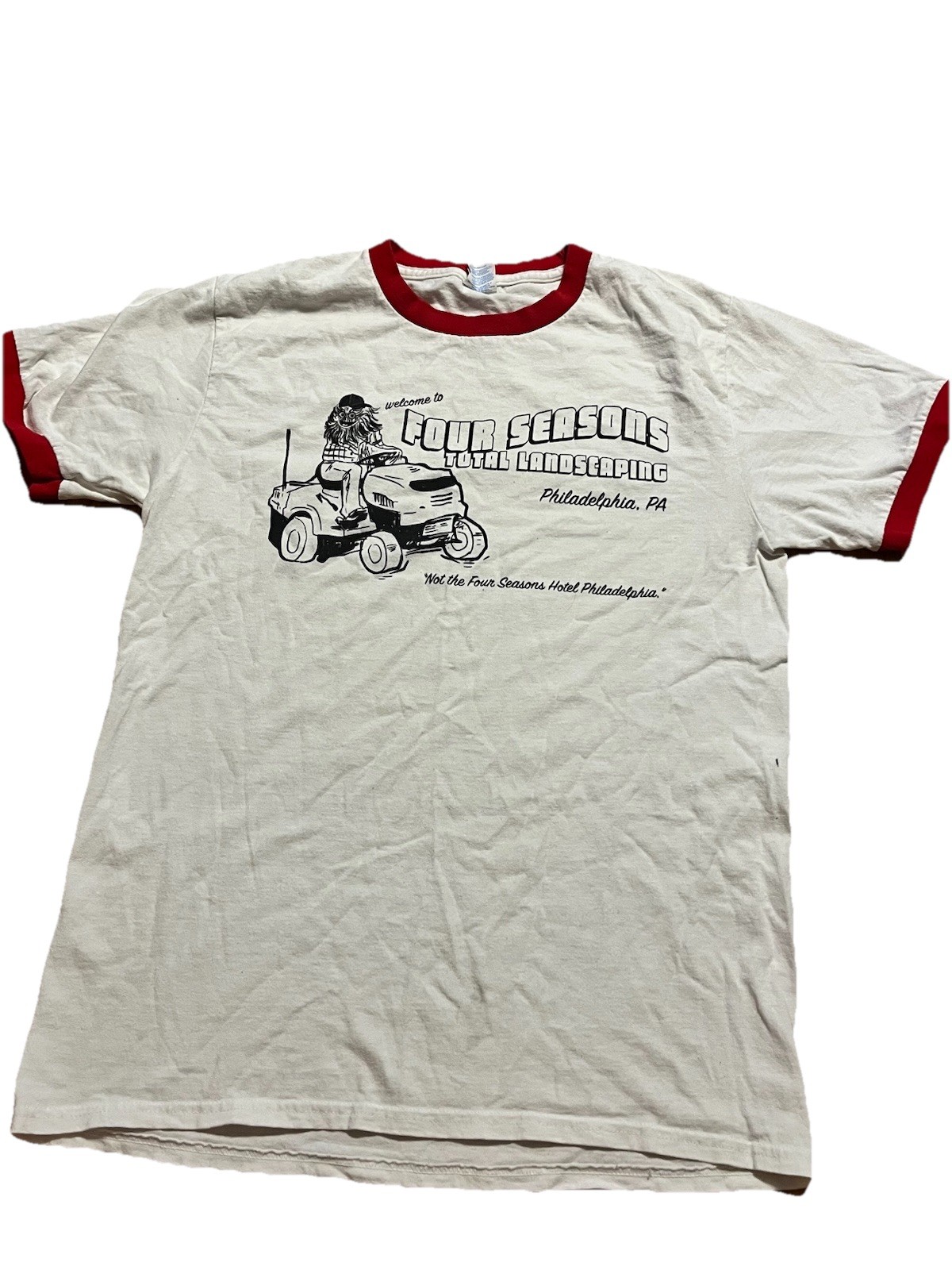 Gritty Four Seasons Total Landscaping Graphic T Shirt Mens MED Philadelphia PA gallery