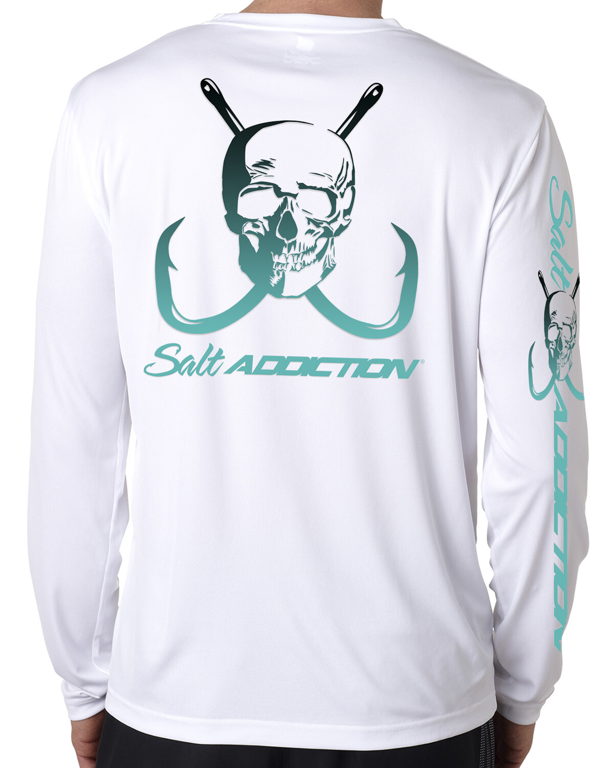 Salt Addiction performance t shirt long sleeve microfiber saltwater uv upf 50+ gallery
