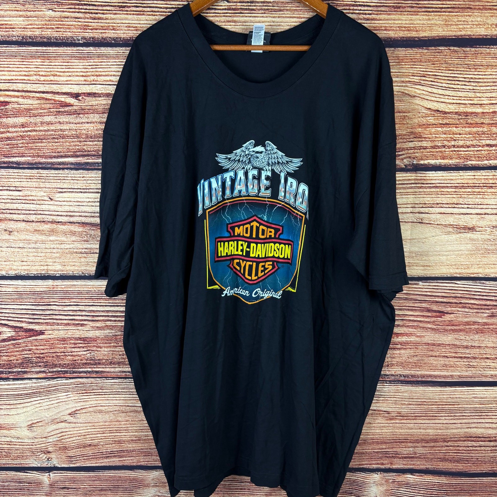 2023 Harley Davidson Motorcycles Vintage Iron Graphic T-shirt size Men's 4XL gallery