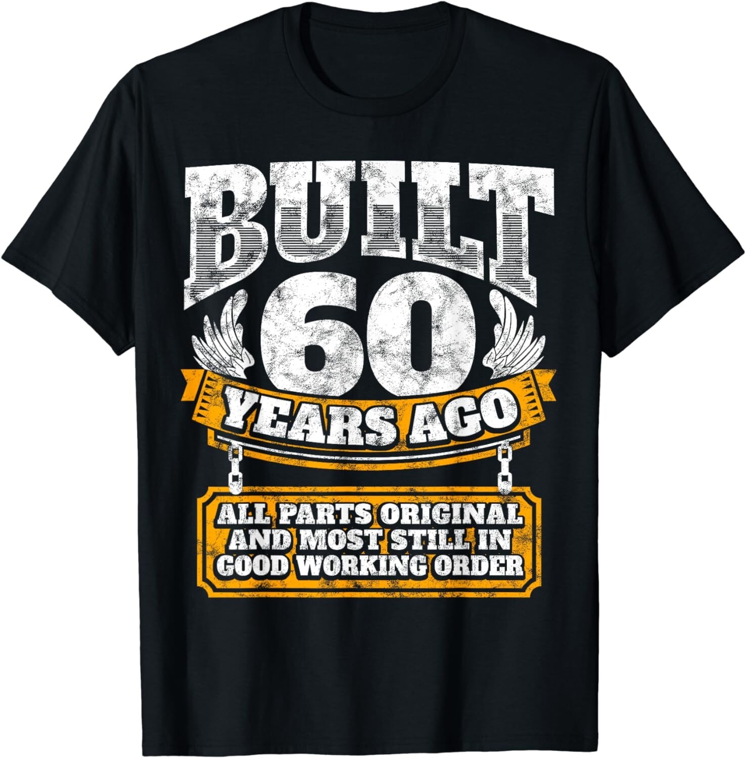 Funny 60th Birthday Shirt B-Day Gift Saying Age 60 Year Joke Gift Unisex T-Shirt gallery
