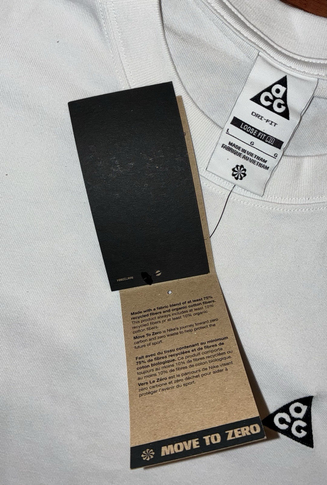 Rare Nike Heavyweight Embroidered Acg Hiking Shirt Sz L NWT ( Loose Fit ) gallery