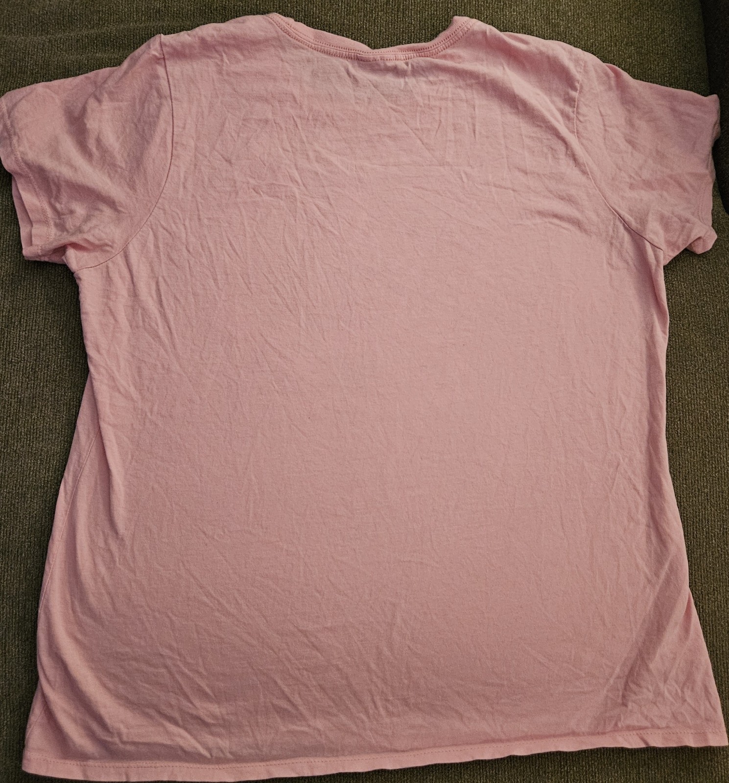 Alice In Wonderland Classic Disney Movie Vintage White Rabbit Pink Shirt XL RARE gallery