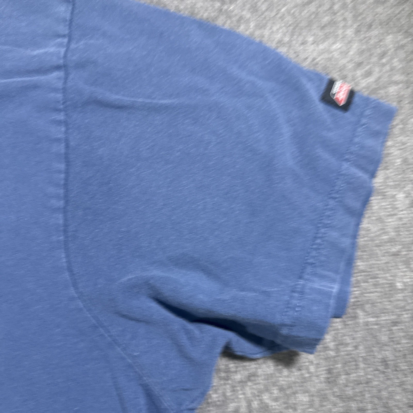 Genuine Dickies T-shirt Men 3XL Blue Solid 100% Cotton Work Utility Pocket gallery