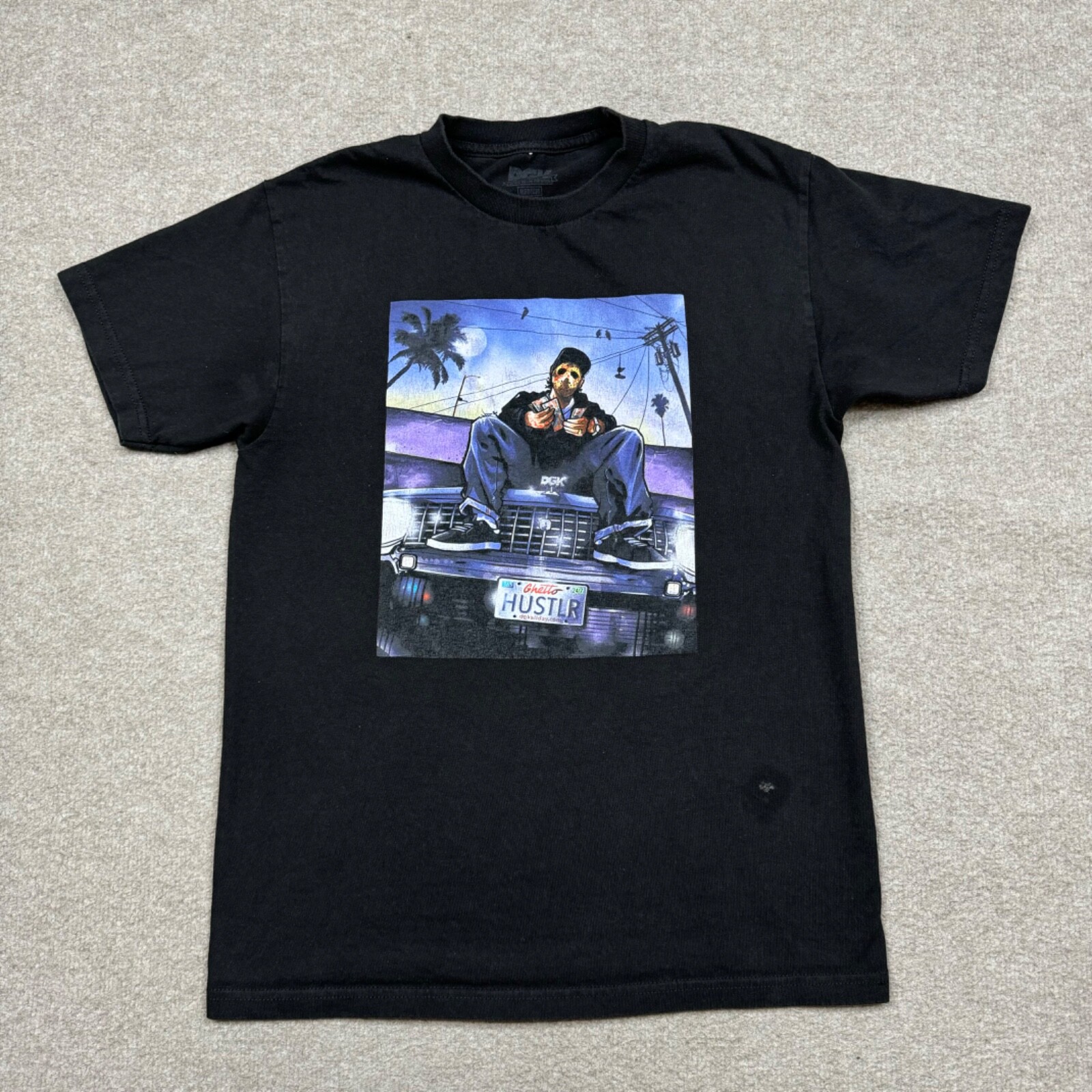 DGK Dirty Ghetto Kids Mens Shirt Black Medium M Short Sleeve Crew Neck Adults gallery