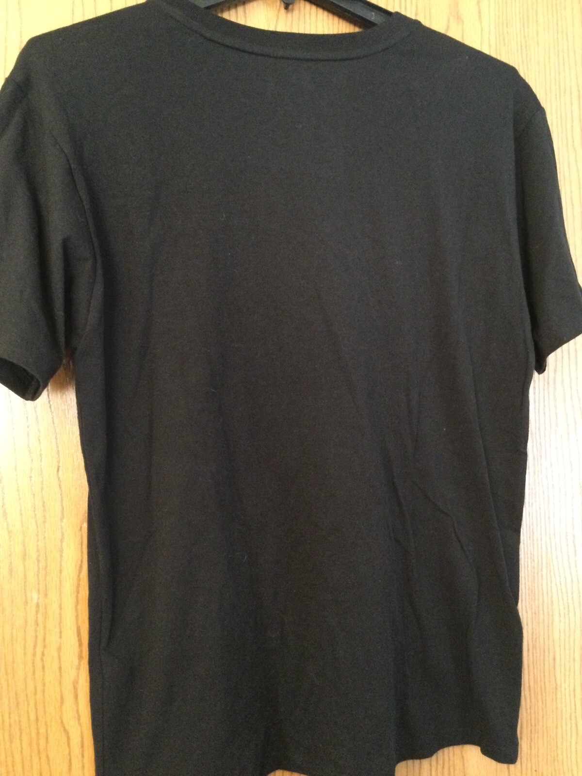 Ramones - (Group Photo) - Black Shirt With Pink Letters - L gallery