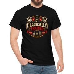 Classically Trained Manual Transmission Stick Shift Driver T-Shirt
