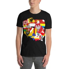 Poland Voivodeships Flags Map Unisex T-Shirt, Polish Pride Tee