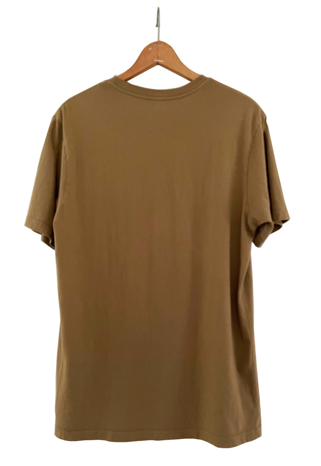 PATAGONIA Mens Graphic T Shirt Guitar “Live Simply" Organic Cotton Brown Red M gallery