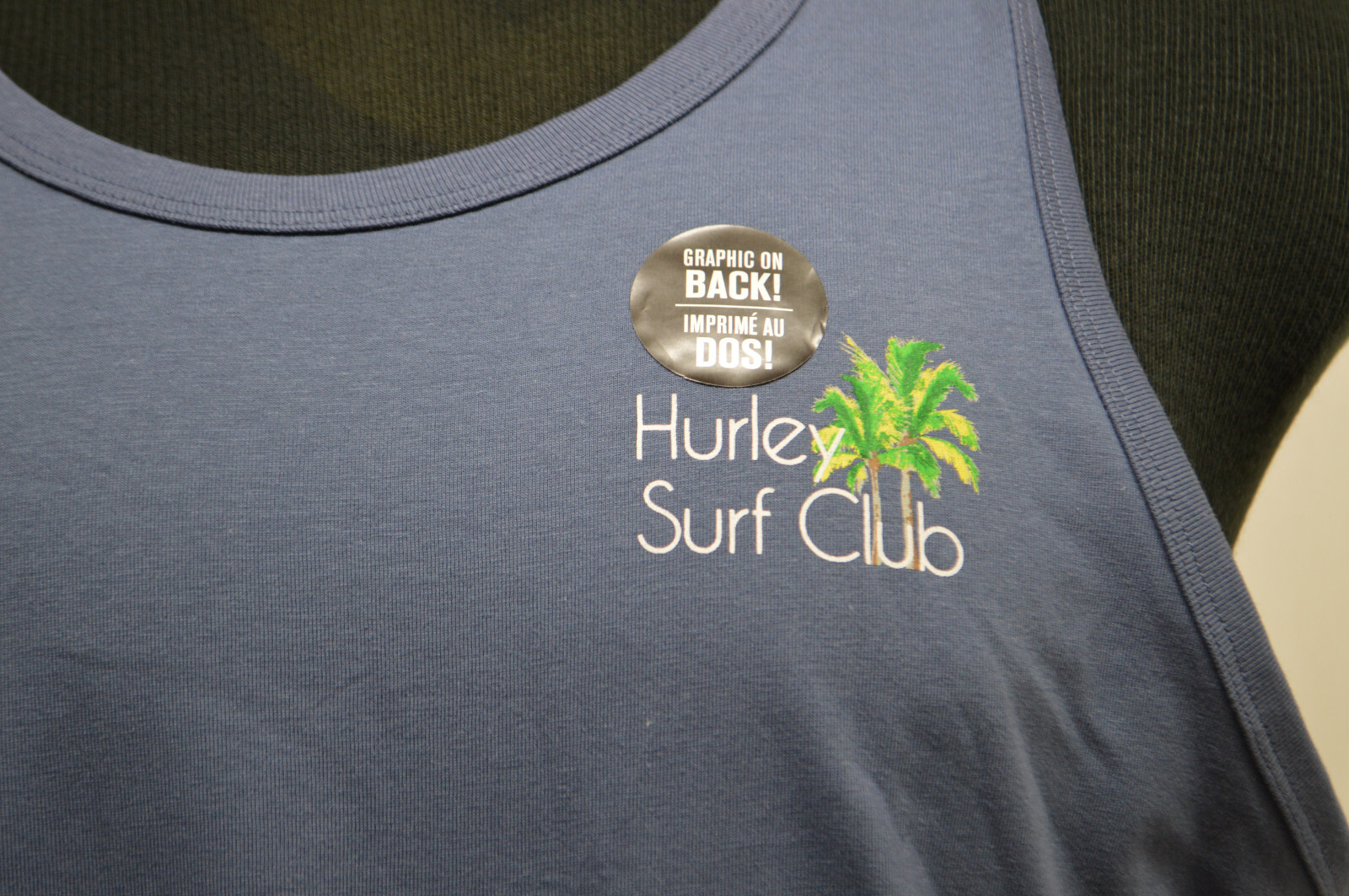 NEW Hurley Surf Club Men's Graphic Tank Top Size MED gallery