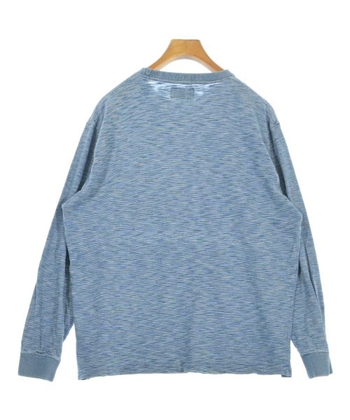 BEAMS PLUS T-shirts/Cut & Sewns BluexWhite(Border) XL 2200689662041 gallery