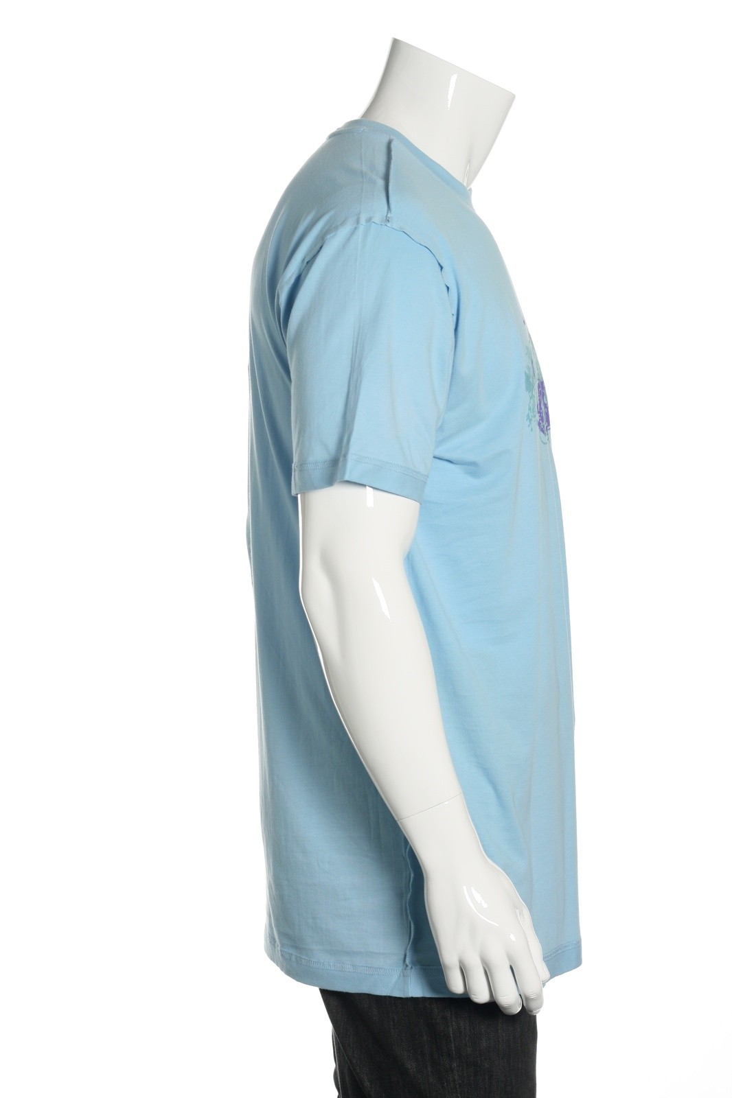 Ryan Kenny T-Shirt Mens 2XL Light Blue Purple Graphic Print 100% Cotton Short Sl gallery