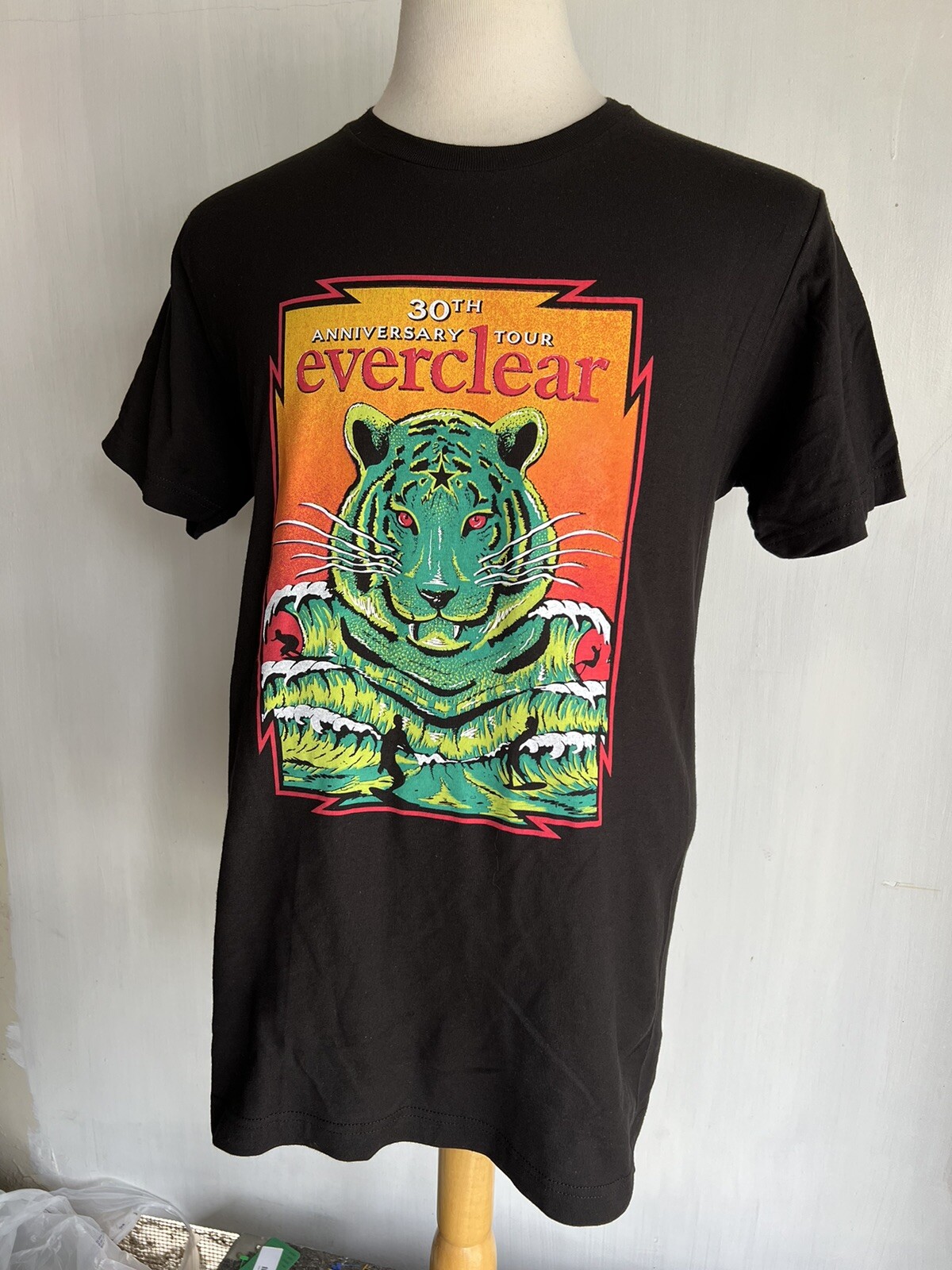 EVERCLEAR (2023) Official 30th Anniversary Tour Dates 90s Band T-Shirt Sz Small gallery