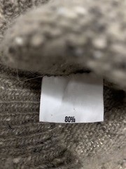Other Brands Hadams Knit Sweater (Thick) Wool GRY