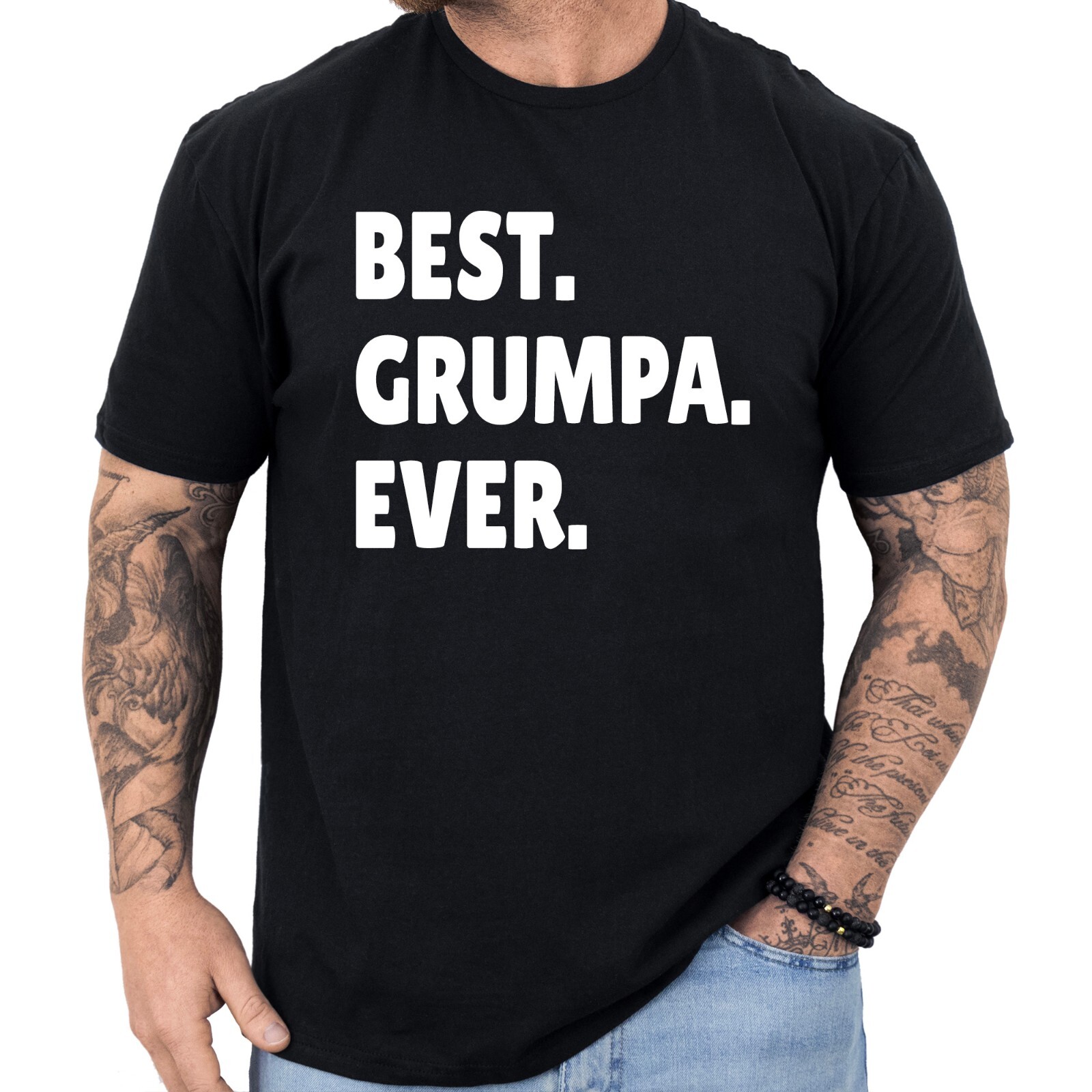 Grumpa T-shirt for Fathers day Grumpa Birthday Christmas Gifts Mens Tee Shirt