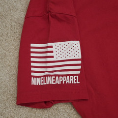 Nine Line Apparel Size Small Remember Everyone Deployed T-Shirt R.E.D.