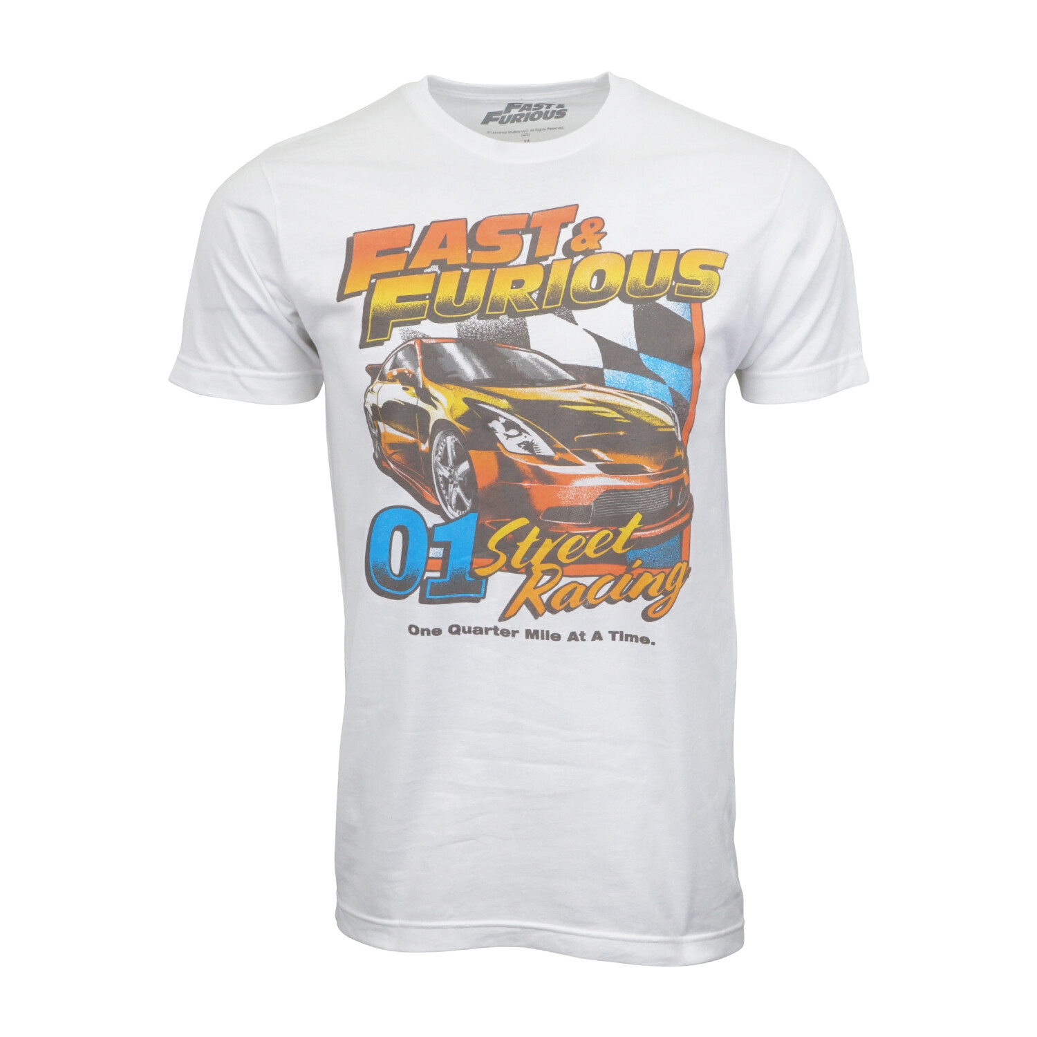 FAST AND FURIOUS QUARTER MILE AT A TIME T SHIRT OFFICIAL ITEM gallery