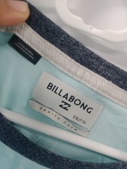 BillaBong Zenith Crew Blue Short Sleeve Men 2XL New T-Shirt A131