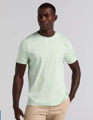 Perry Ellis Men’s Cool Interlock Crew Neck Short Sleeve Tee SILT GREEN – MEDIUM