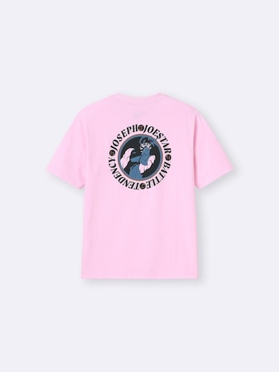 JoJo’s Bizarre Adventure x GU T-Shirts Jump Japan PINK