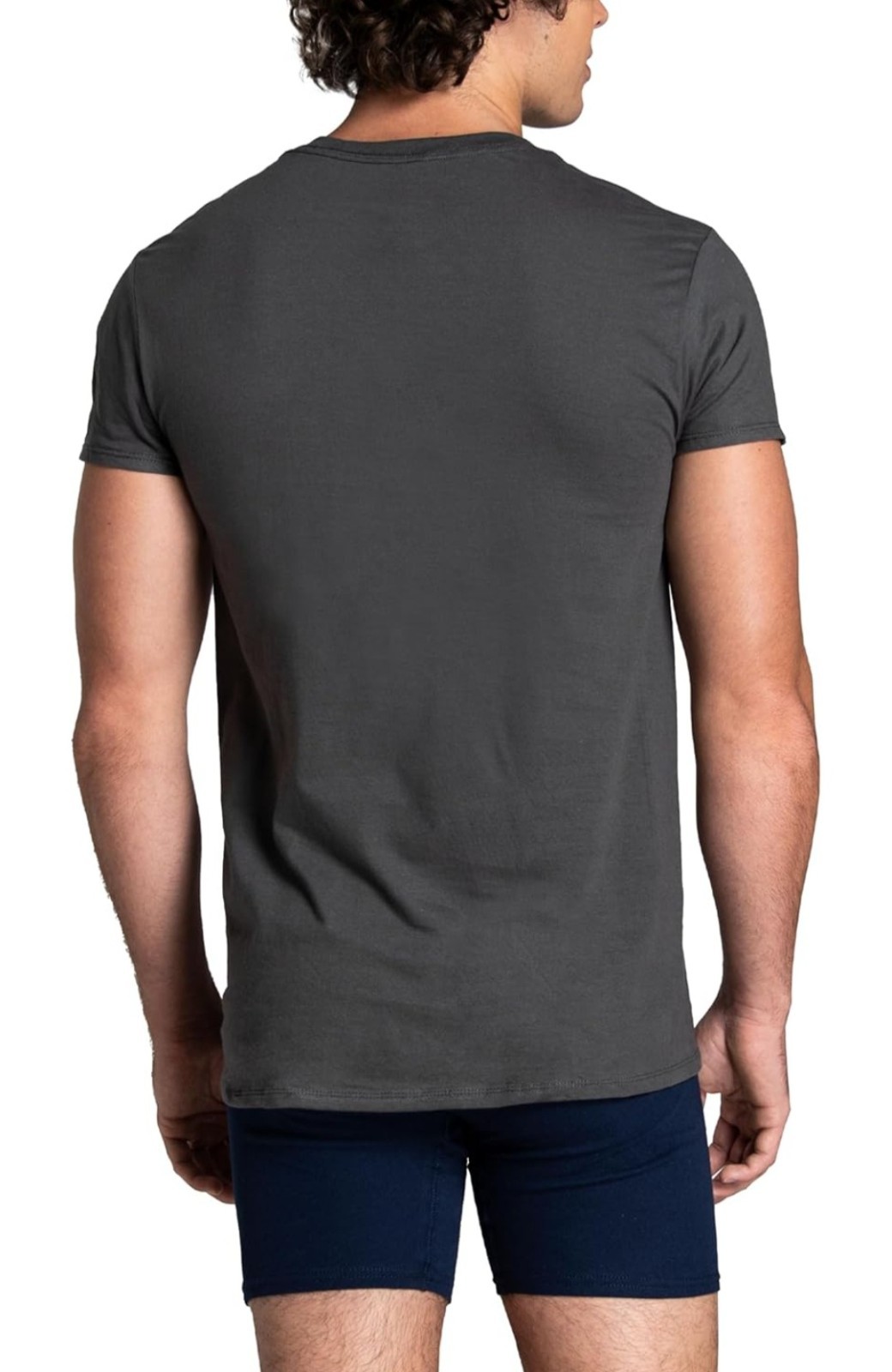 Fruit Of The Loom Men's 6pk Pocket Tees Size L New Moisture Wicking Eversoft gallery