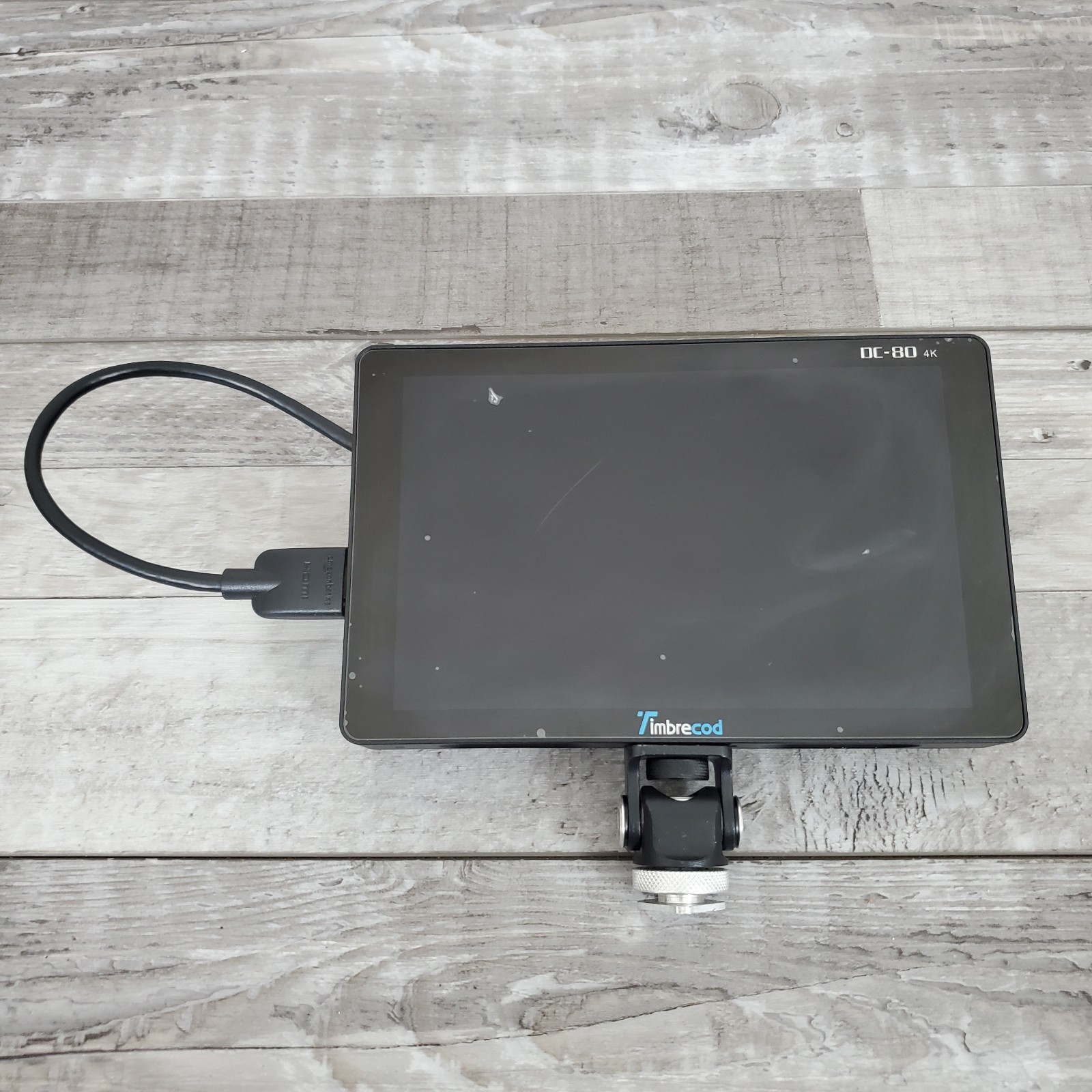 Timbrecod  Dc-80 4k 7” HD Portable LCD Monitor 1920* 1200 Pixel With Charger