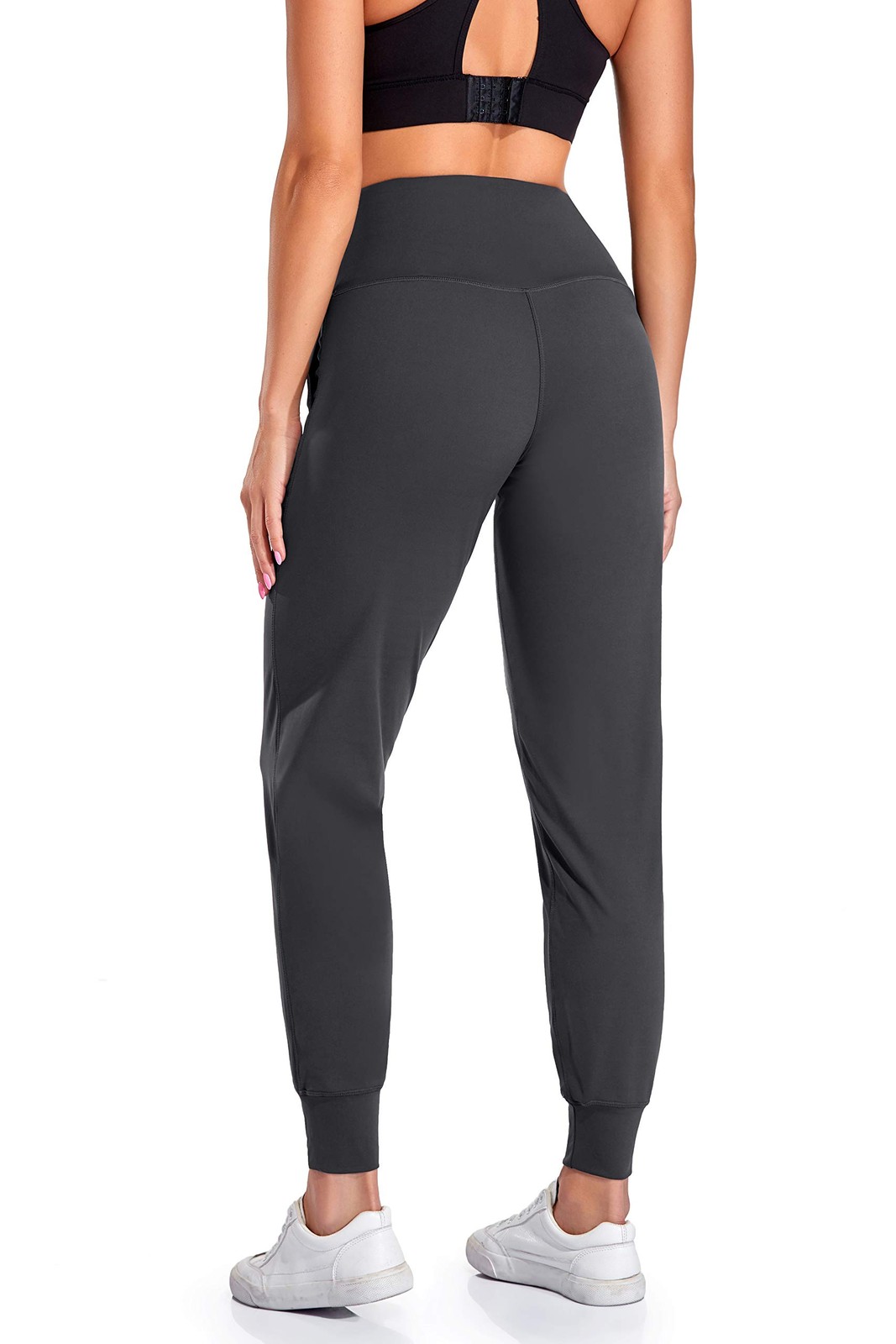 Women's Joggers High Waist Yoga Pockets Sweatpants Sport Workout Pants Charco... gallery