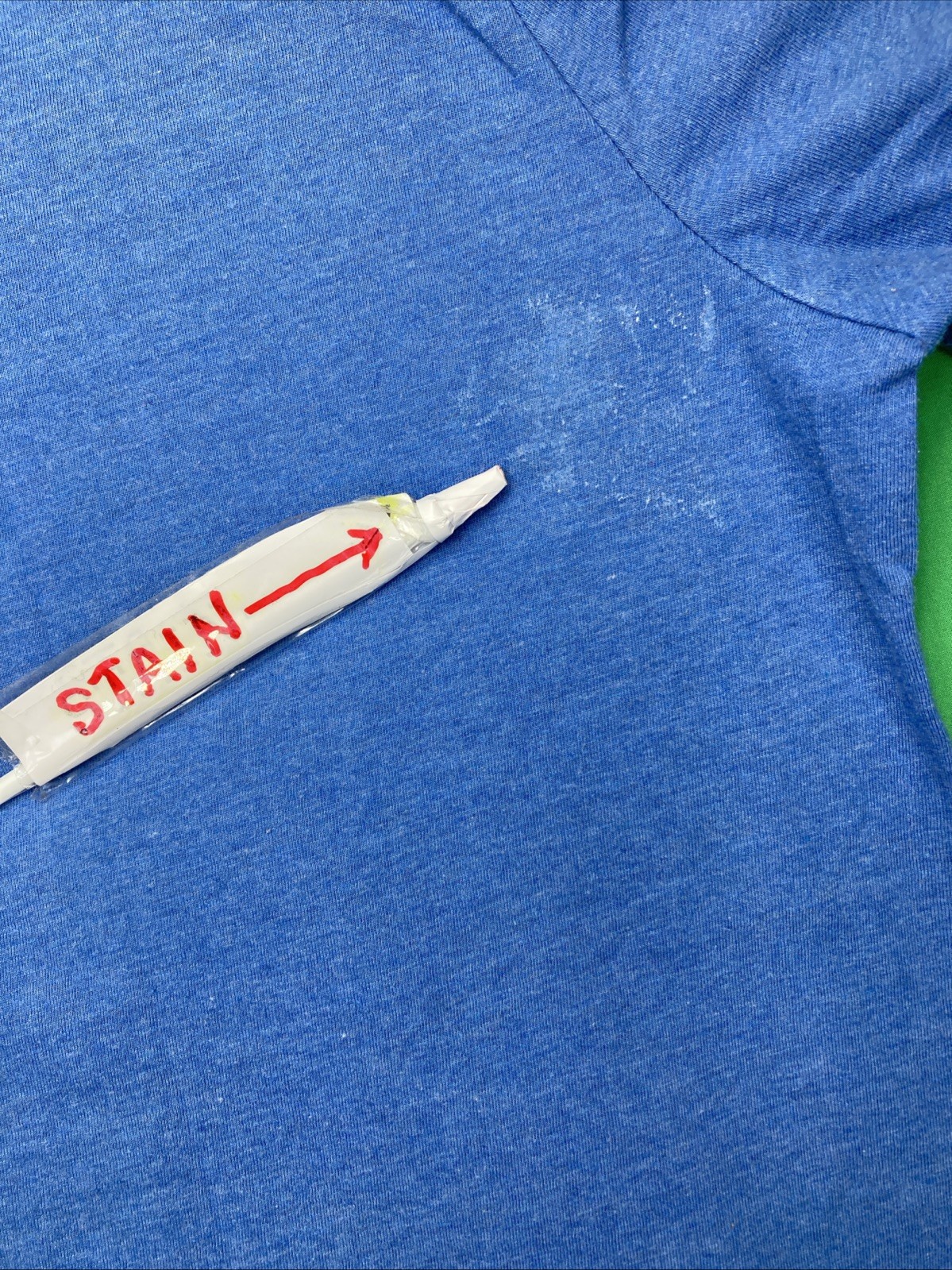 st johns bay t-shirt men's L BLUE surfing beach gallery