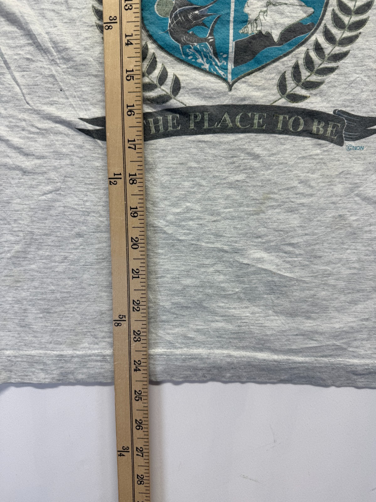 Vintage Arawak T Neely's Of Nassau Shirt Mens Medium Gray Graphic Print Bahamas gallery