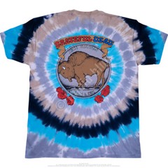 GRATEFUL DEAD-BUFFALO NICKEL-1992-2 SDD TIE DYE T-SHIRT S-M-L-XL,2X Garcia,Lesh