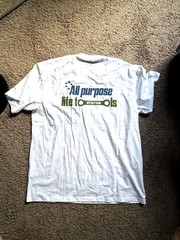 Carhartt WIP All Purpose Life Tools White Graphic T-Shirt Men’s XL Streetwear