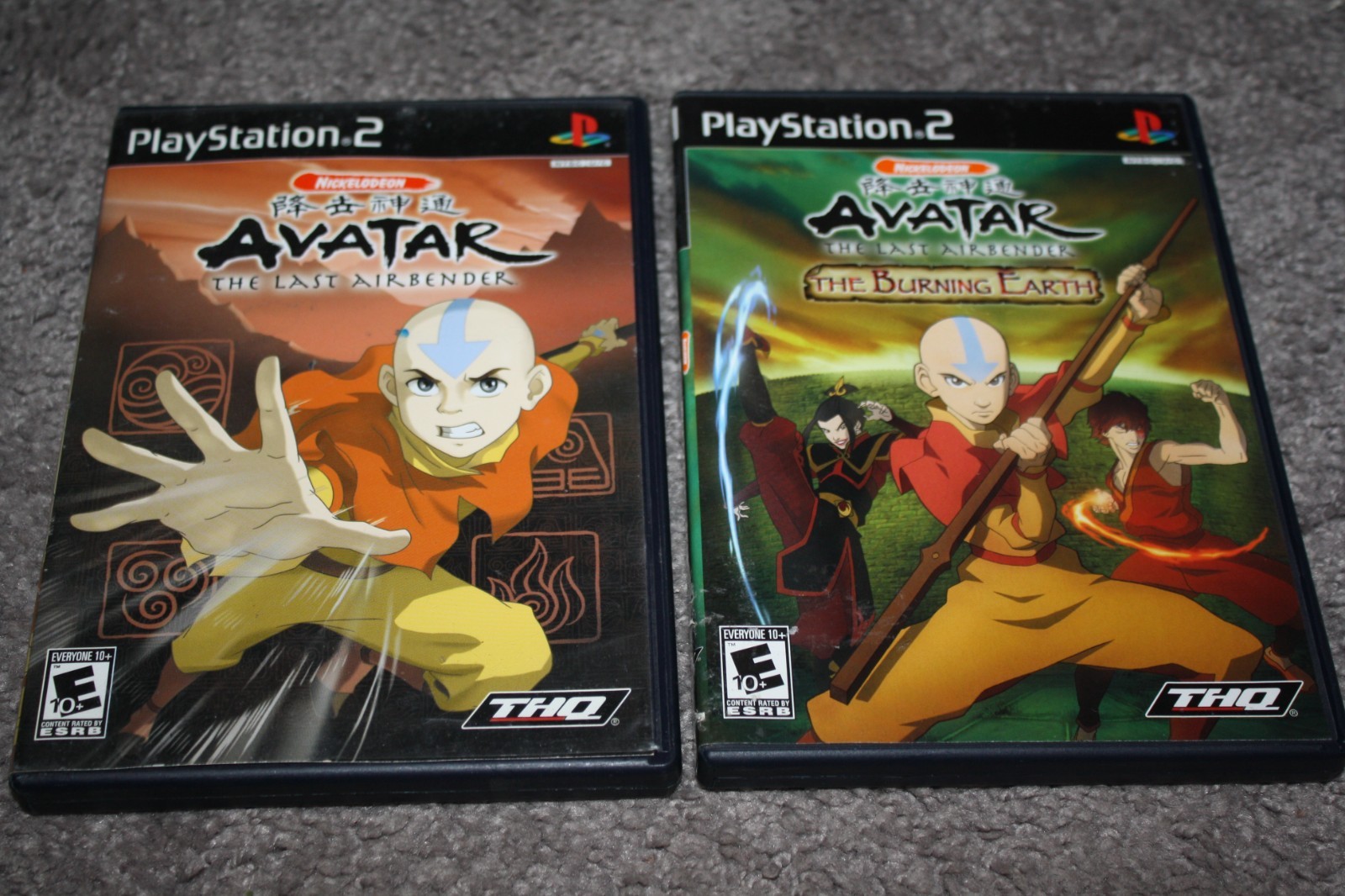 Avatar: The Last Airbender & The Burning Earth Black Label  Complete CIB w/ Manu