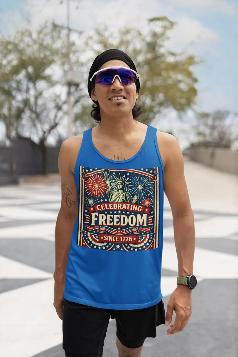 Celebrating Freedom Tank Top gallery
