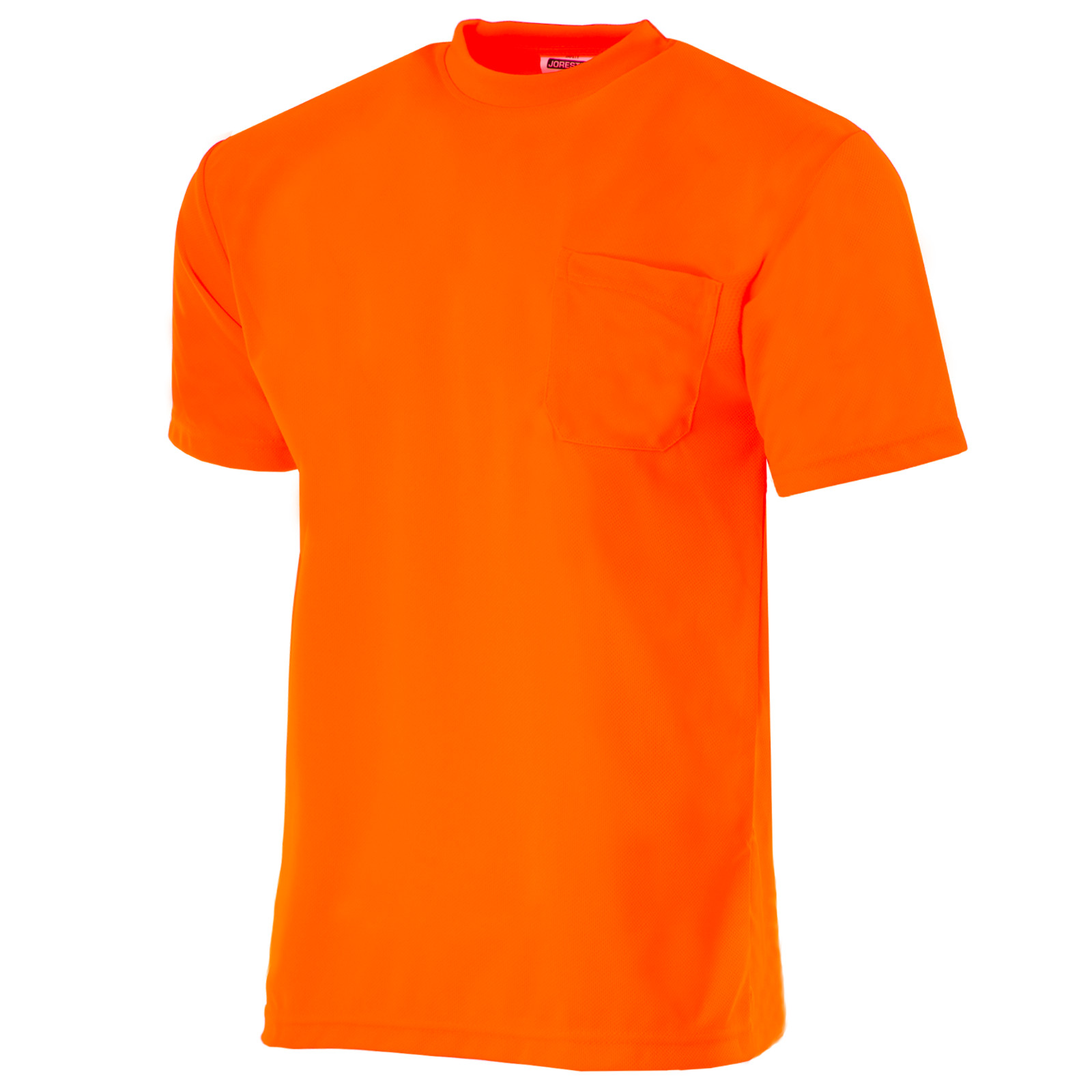 Hi Vis Orange Safety T Shirts Fast Drying Short Sleeve JORESTECH gallery