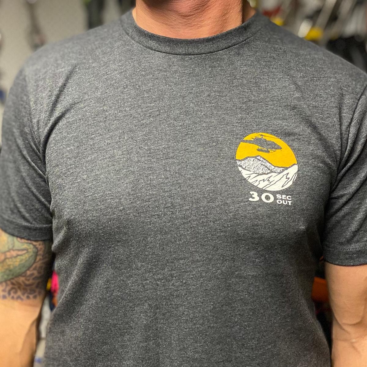 NEW Thirty Seconds Out Pursue the Unknown Mountains T-Shirt gallery