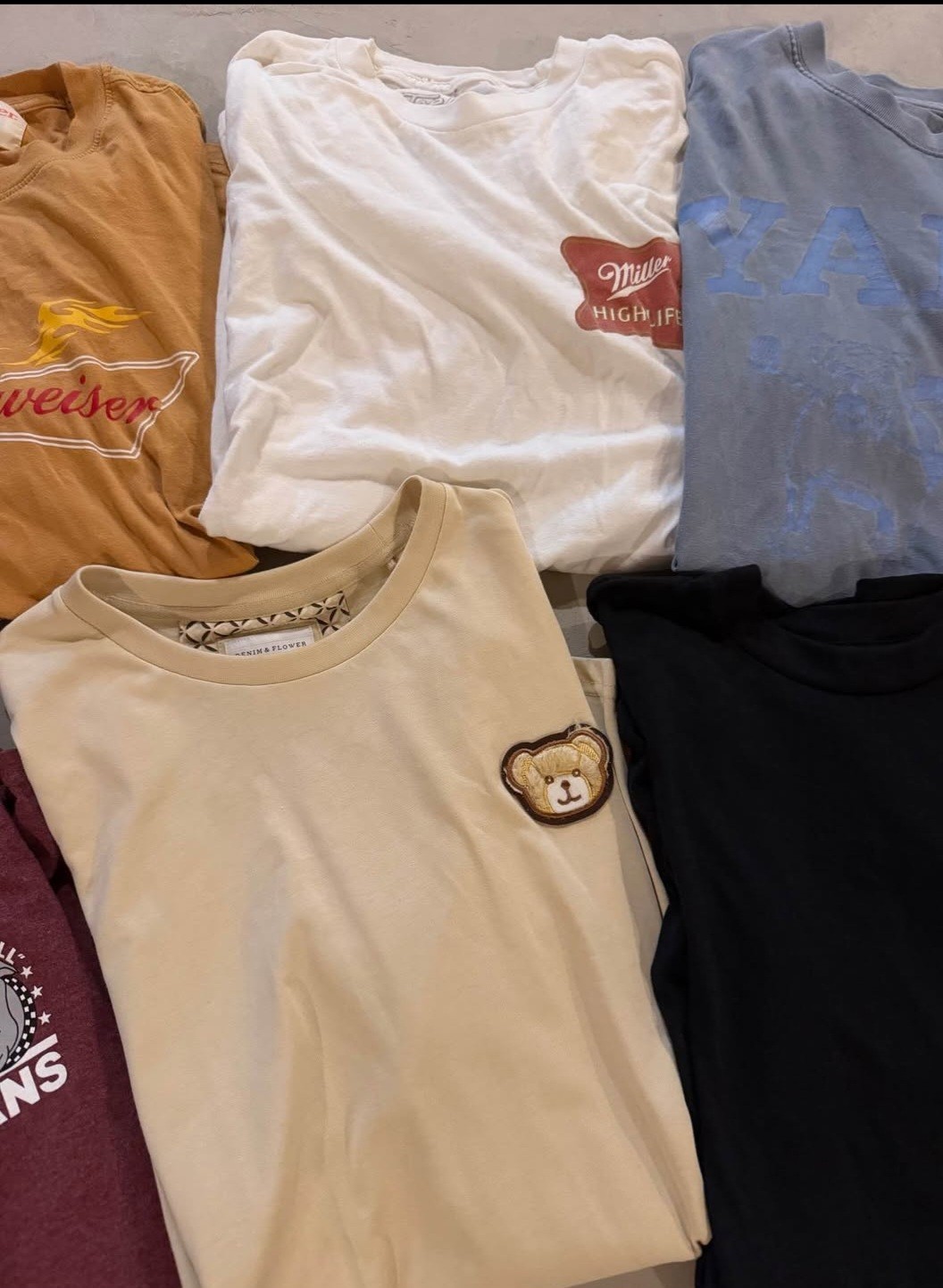 Lot Of 8 MEDIUM Size Tshirts Some Are Used ,some Are Brand New Without Tag gallery