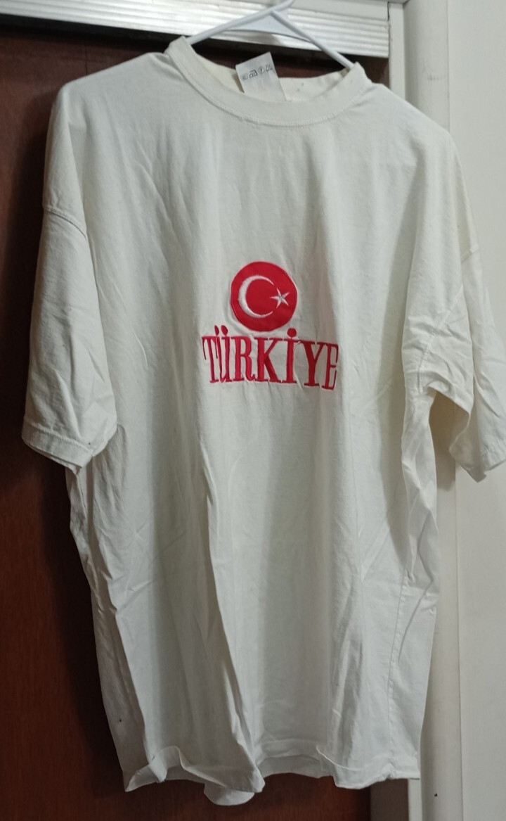 MEN'S TSHIRT TURKIYE XXL COTTON NWOT EMBROIDERED LOGO gallery