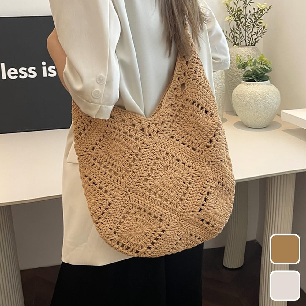 Canvas Tote Bag for Women, Large Capacity Reusable Shoulder Bag with Inner Li... gallery
