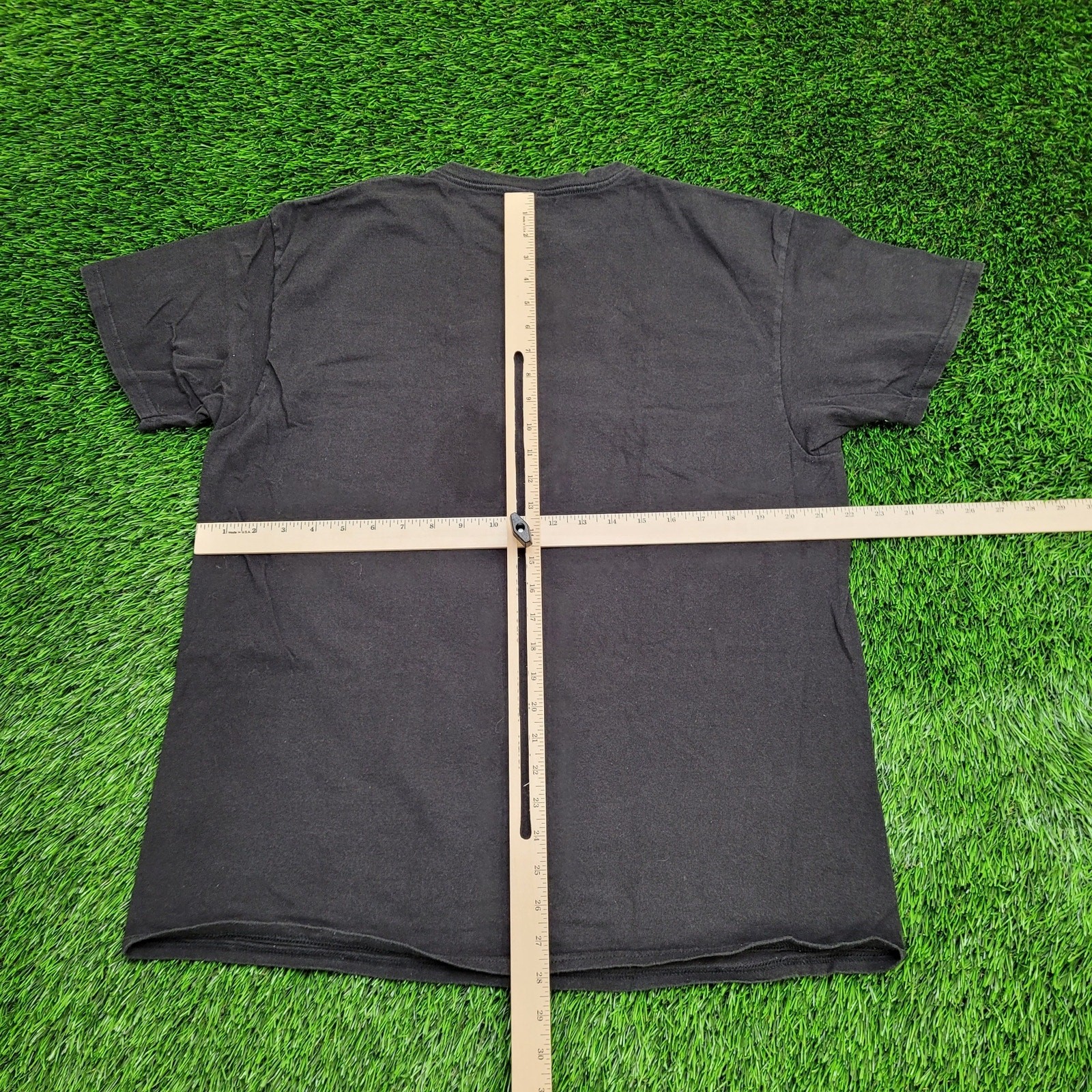Skull Biker Shirt Large 22x28 Faded gallery