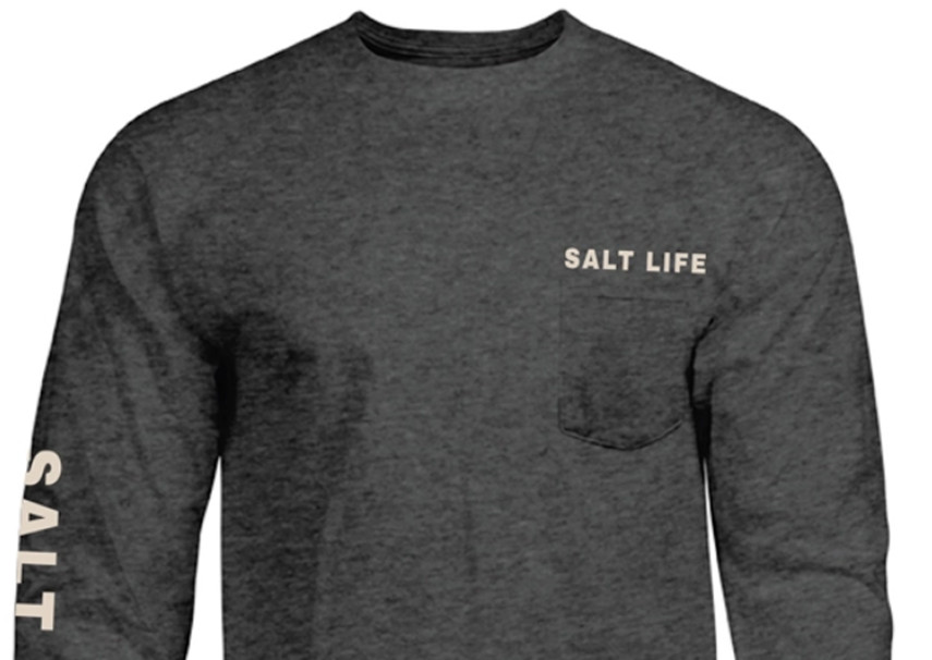 Mens Salt Life Aquatic Journey Graphic Pocket L/S T-Shirt - 2XL/XL/Large - NWT gallery