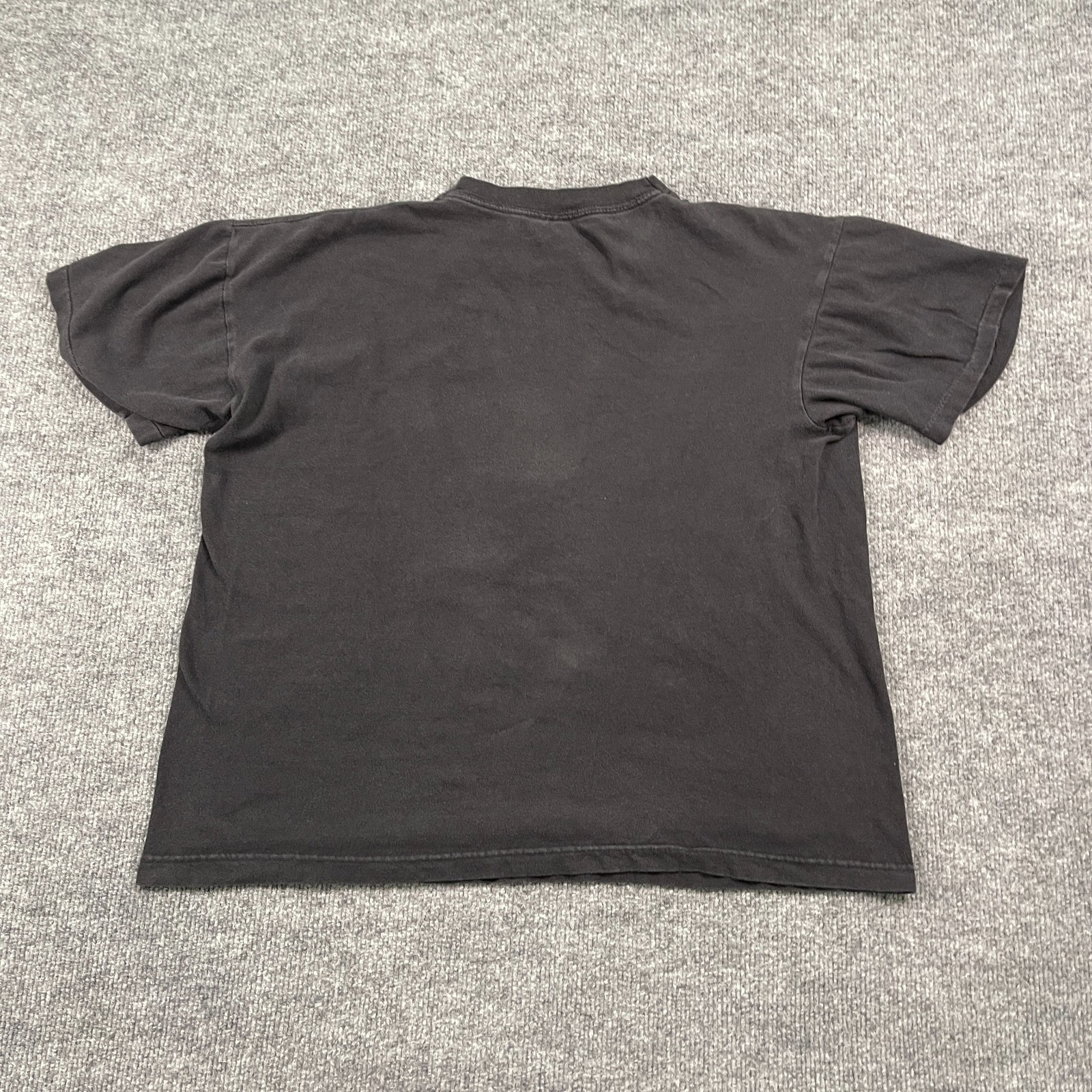 Vintage 90s Springhill Wild Wolf Autumn Art Shirt Large 22x22 Boxy Black gallery