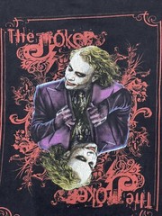 Joker The Dark Knight Batman Heath Ledger Movie Shirt Bin 3